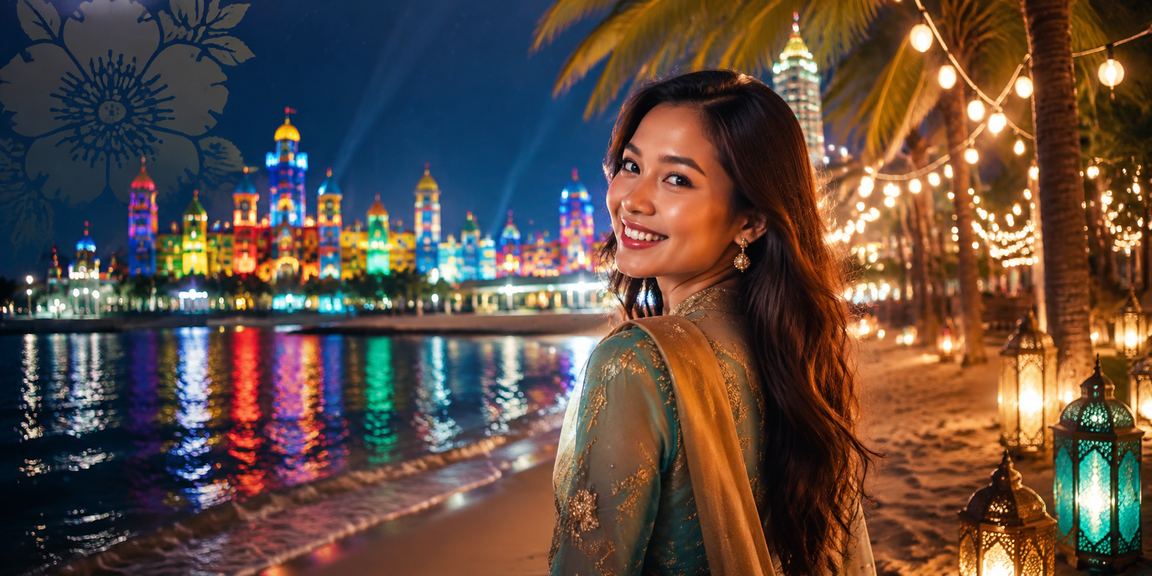Suasana hiburan Hari Raya Malaysia dengan sentuhan kasino dalam talian winnita